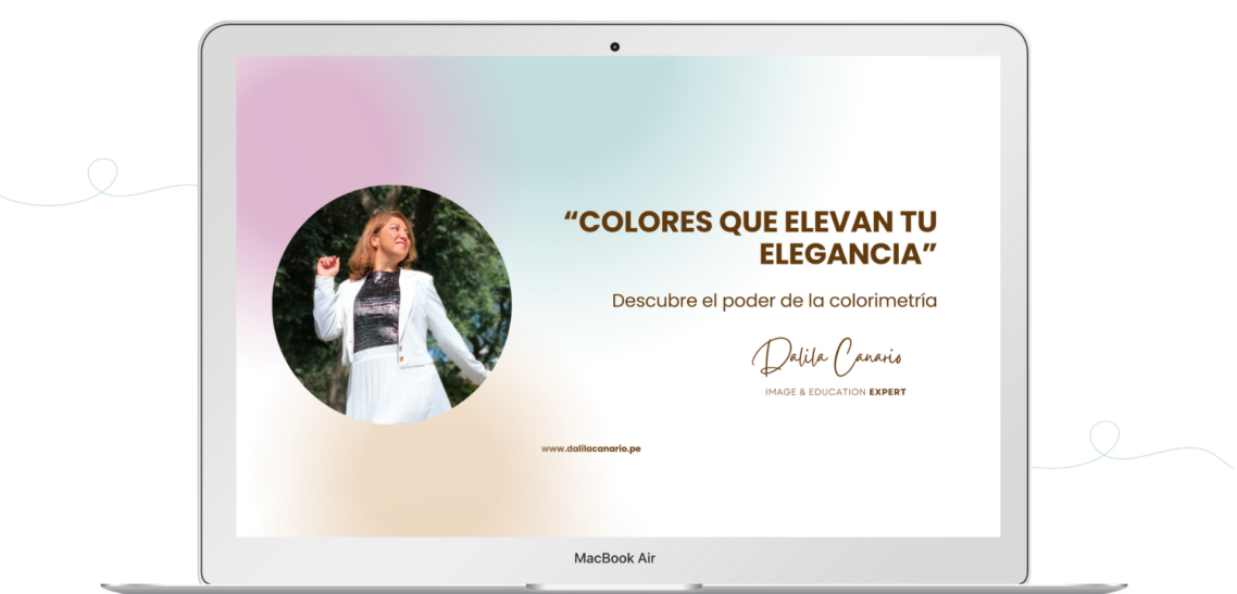 PARTE 2: «Colores que elevan tu elegancia: descubre el poder de la colorimetría»