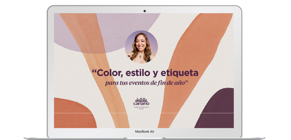 COLOR, ESTILO Y ETIQUETA para tus eventos de fin de año